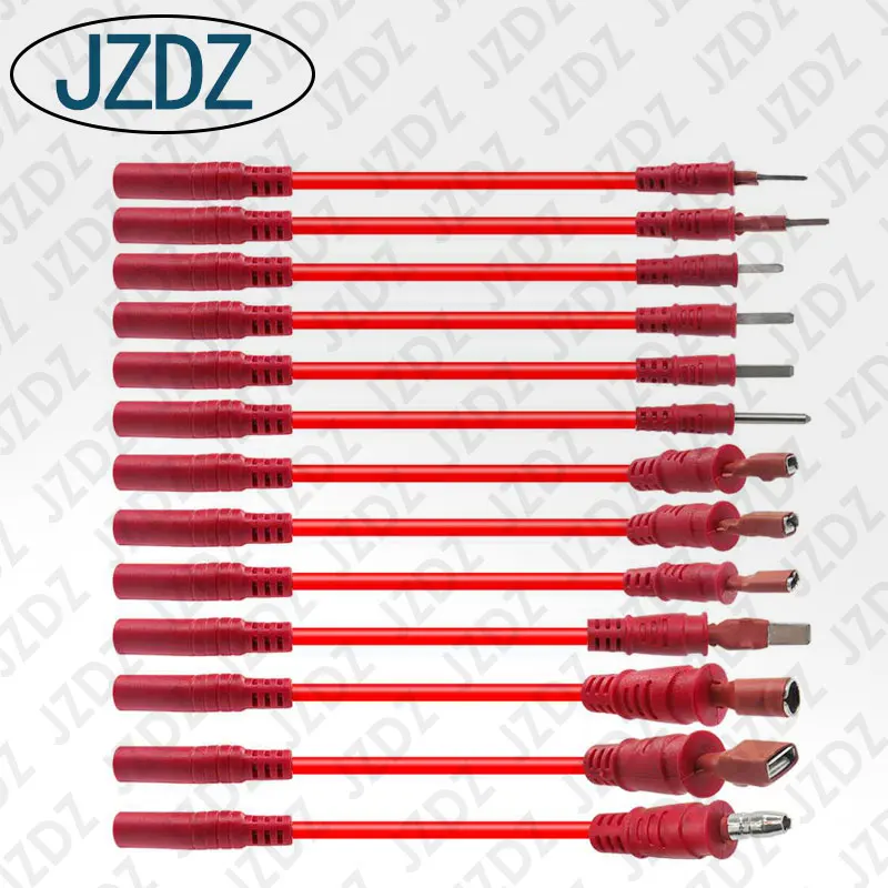 JZDZ 70pcs Test Lead Kit Electronic Specialties Automotive Diagnostic Tools