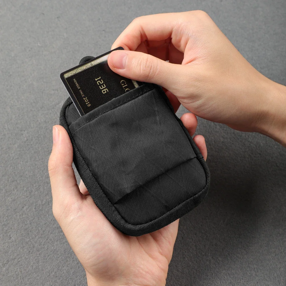 Small EDC Organizer Utility Pouch X-pac EDC Tool Pouch for Multitools Card Key Coin Money Pills