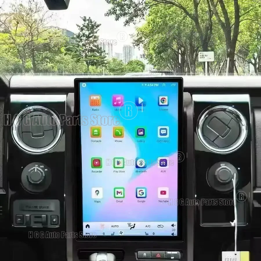 mz 14inch Android GPS Auto Unit Manual For Ford F150 F-150 Raptor 2009 -2012 Multimedia Video Navigation Car Radio Screen Player