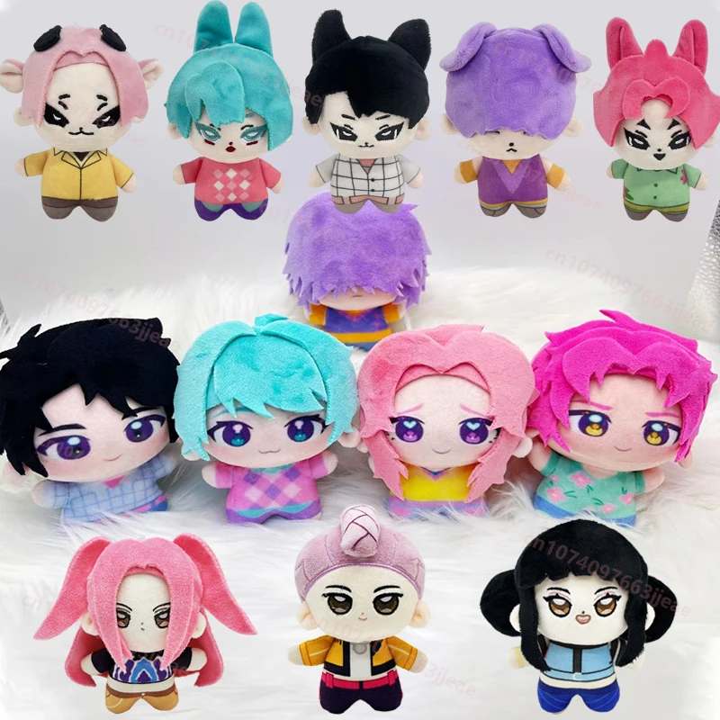 

New 12cm Kpop Demon Hunters Girl Group Plush New Kpop Demon Hunters Stuffed Doll Backpack Pendant Keychain For Kid Birthday Gift