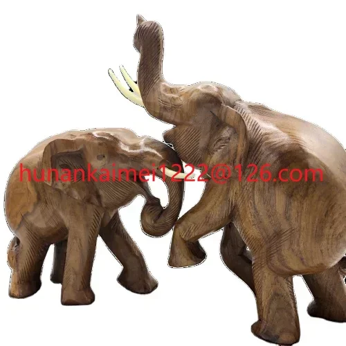 

Wooden solid thai international decoration elephant handicraft export quality home hotel decor