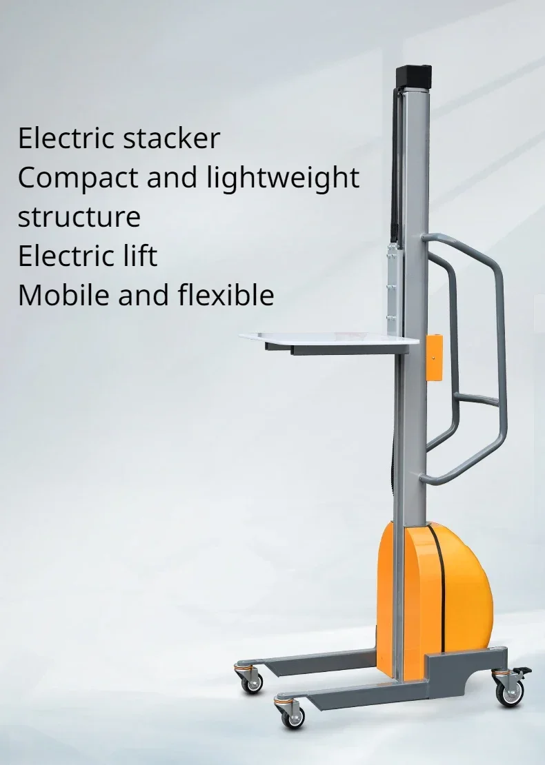 Electric Lift Loading and Unloading Forklift Light Pallet Warehouse Station Stacking Truck