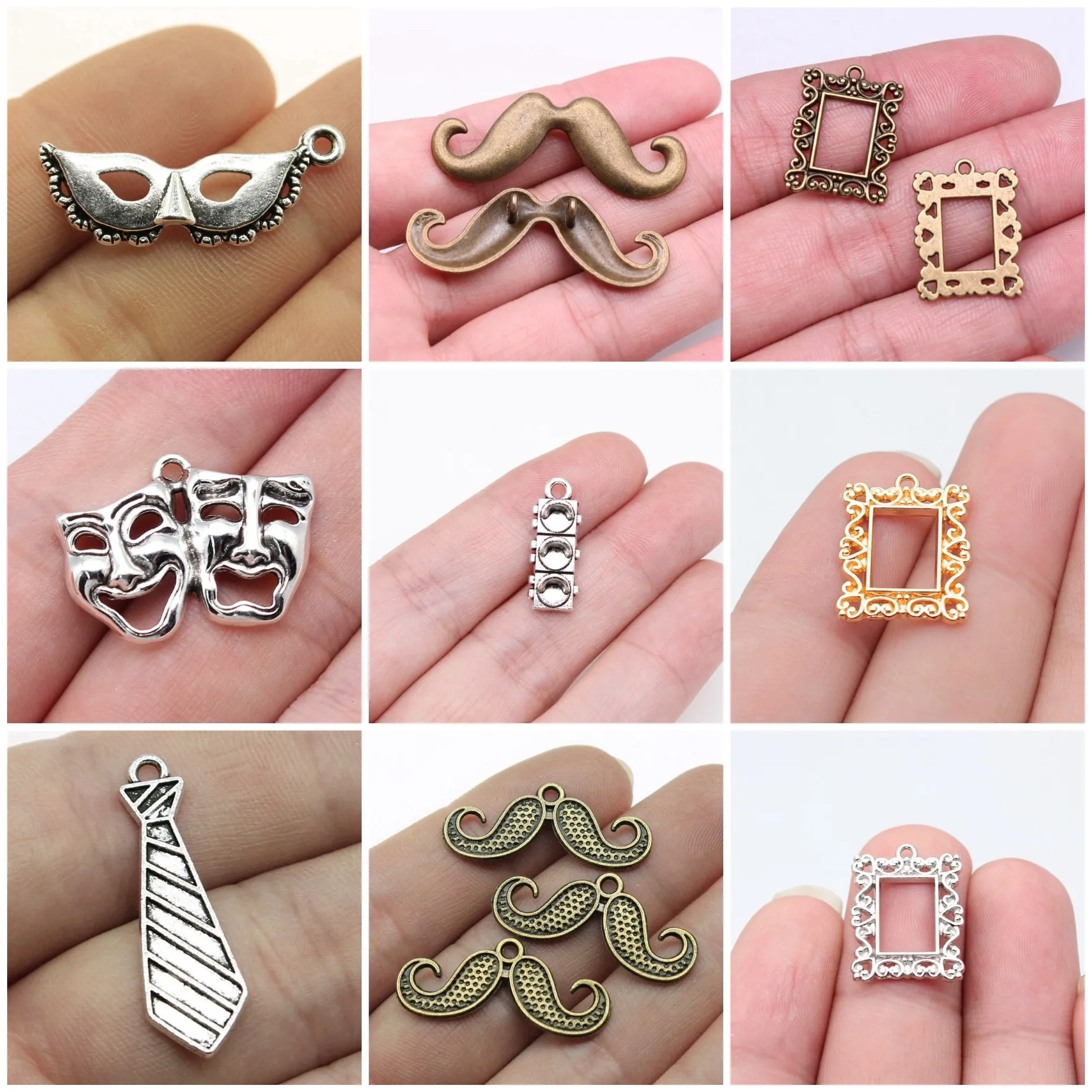 Graduation Prom Party Themed Charms Pendant For DIY Bracelet Necklace Jewelry Making Supplies