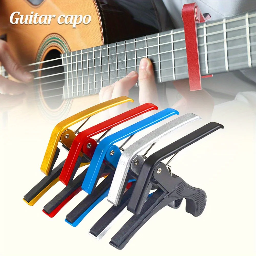 Aluminum Alloy Guitar Capo for Acoustic Electric Bass Guitars Ukulele Quick Change Clamp