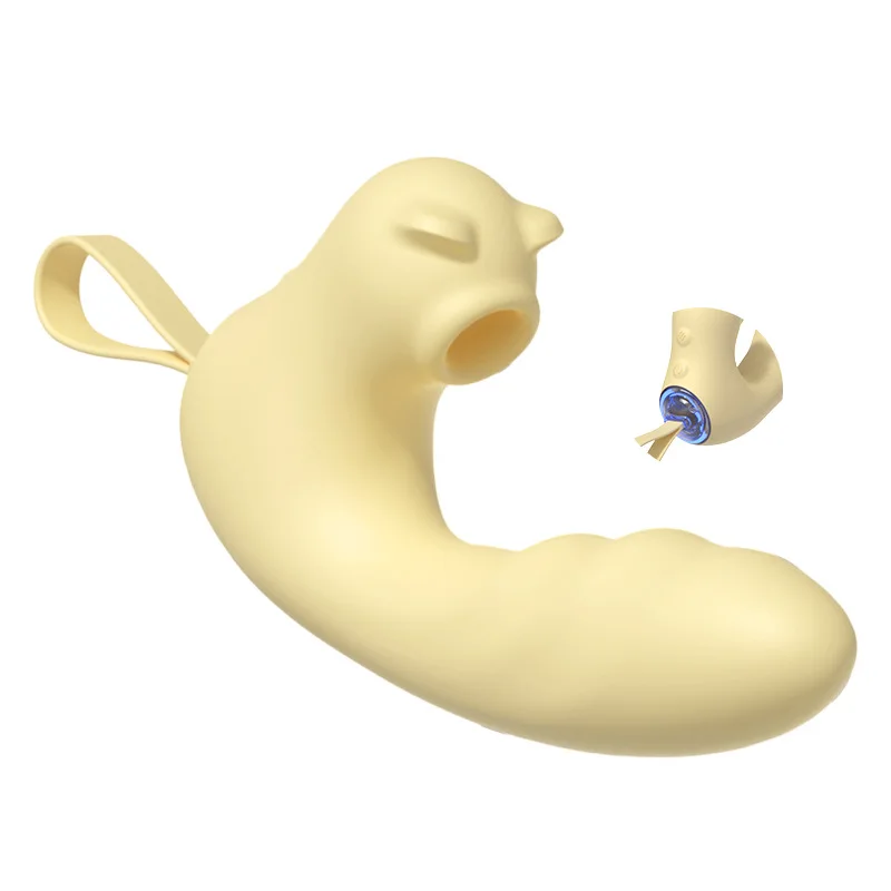 KULAIDUO USB Retractable Suction Vibrator Women Portable Immediate Orgasm Massage Masturbator Vaginette Sex Toys Dildo Adult Toy