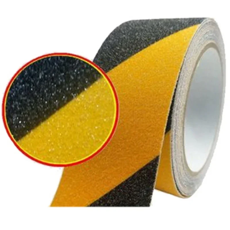 1/3/5pcs PVC Matte Tape Width 2.5/5/10cmx5m Waterproof And Wear-resistant Sandpaper Stairs PET Matte Non-slip Sticker Strip