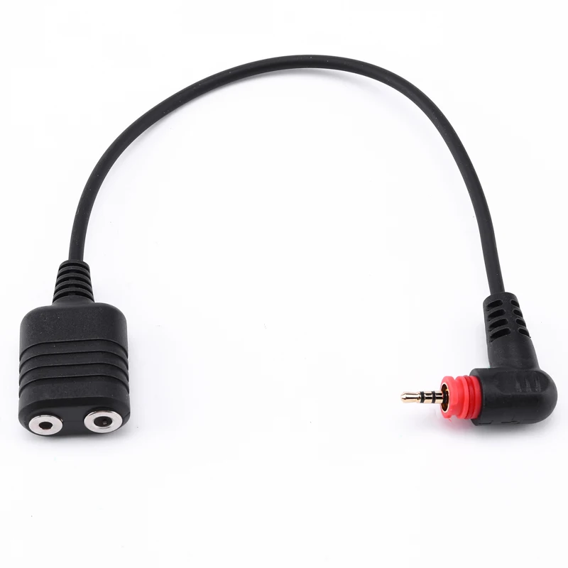2pin K type Plug Adapter Cable for Motorola SL1M SL1K SL2K/2M SL300 Walkie Talkie Headphone Conversion