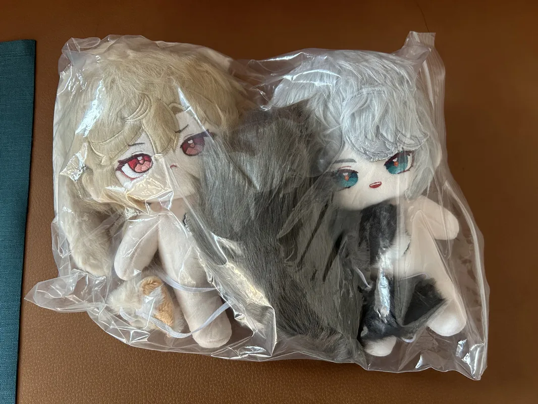 

In Stock Genshin Impact Al Haitham Kaveh 20cm Dolls Fans Gift Plush Naked Doll