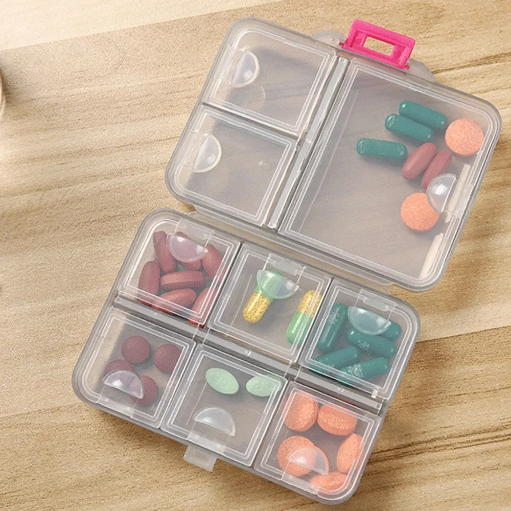 New Travel convenient medicine Pill Box pills dispenser pill Organizer Tablet Pillbox Case Container Drug Divider Drug Boxes