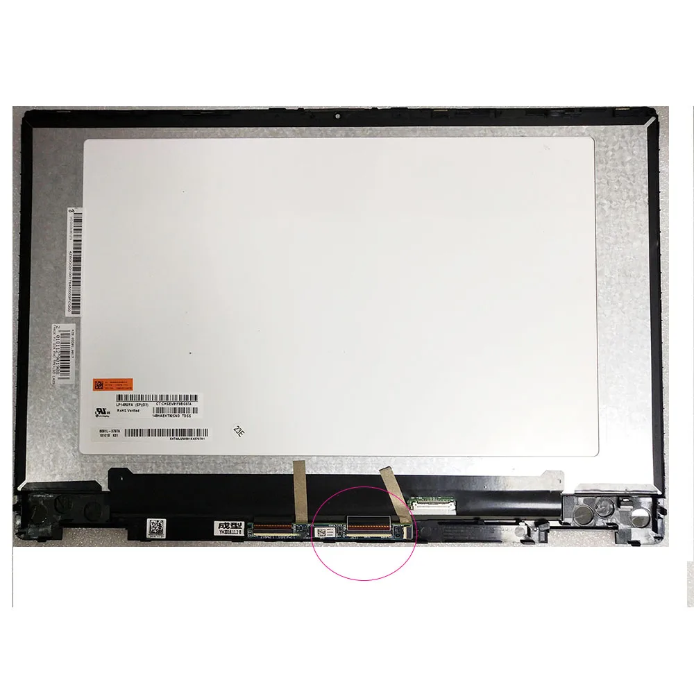 Переднее стекло 14 дюймов для HP PAVILION X360 14-DH 14-dh 0706nz 14M-DH0003DX 14-DH0008CA L51119-001 сенсорный экран дигитайзер ЖК-дисплей