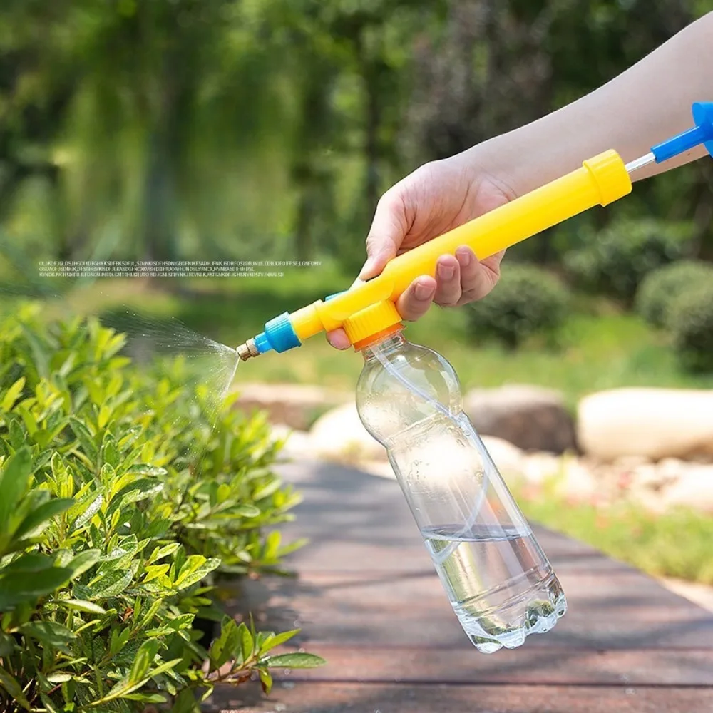 High Pressure Air Pump Manual Sprayer Adjustable Drink Bottle Spray Head Nozzle Garden Watering Tool Sprayer Agriculture Tools
