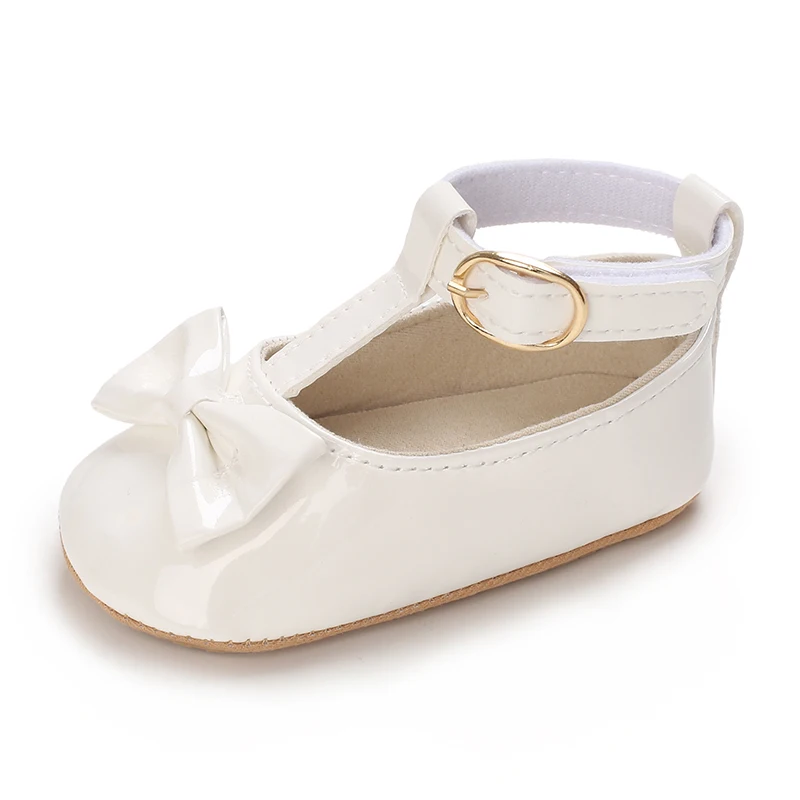 HAIZHIW Mode PU Leder Baby Prinzessin Schuhe Neugeborene Mädchen Mokassins Schuhe Gummi Sohle Prewalker Nicht-slip Sommer Erste Wanderer – Detail 6