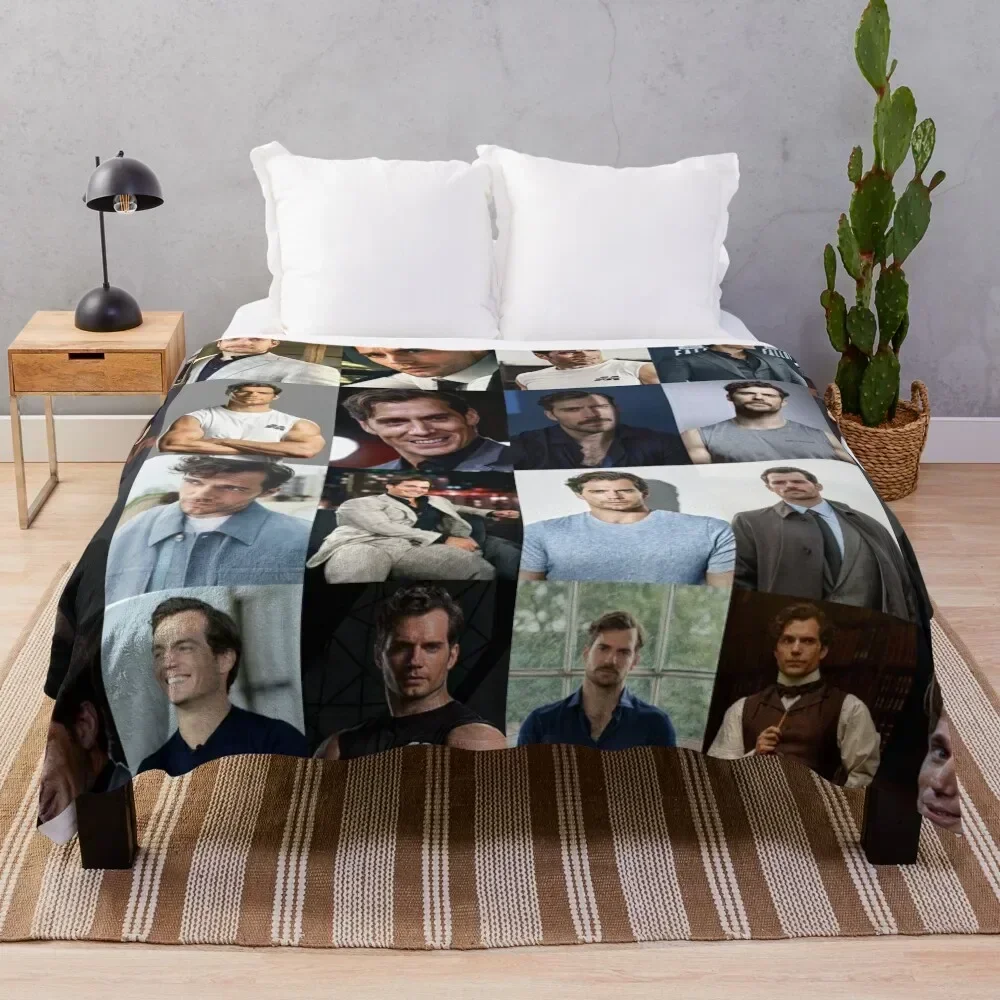 

Henry Cavill Throw Blanket Elegant Warm Throw Blanket for Hotel Home
