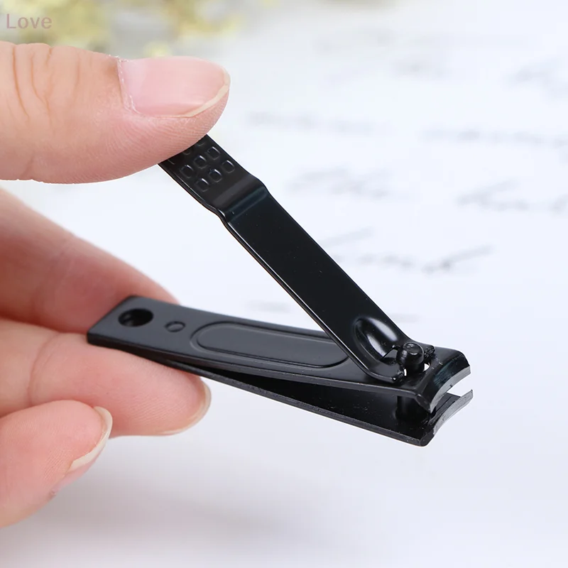 

Professional Black Stainless Steel TOE Nail Cutter Nails Trimmer Clipper Machine