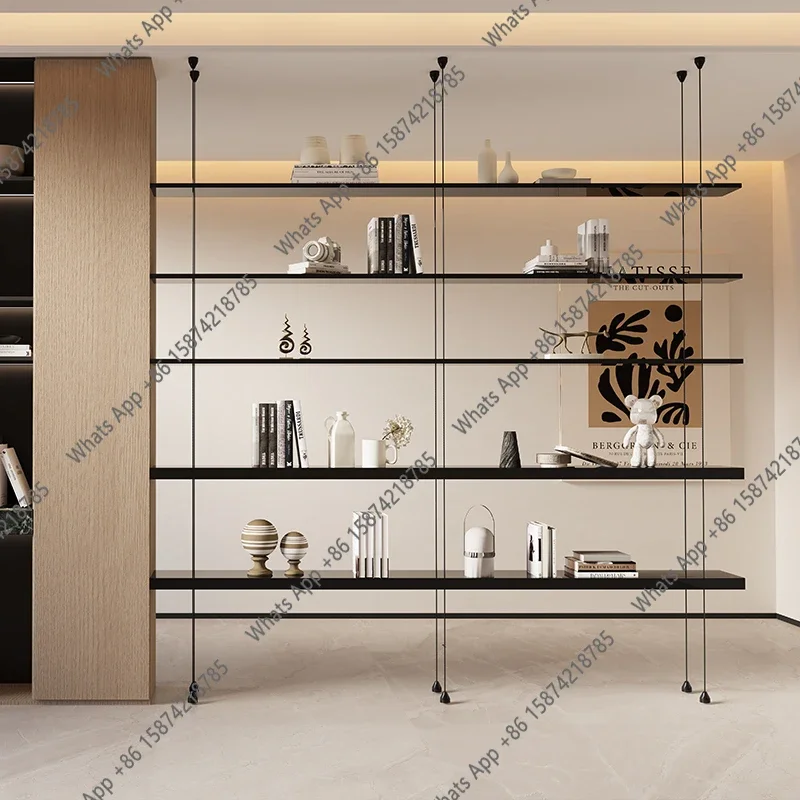 46 C Minimalist Bookshelf Shelf Through Top Metal Book Ornament
