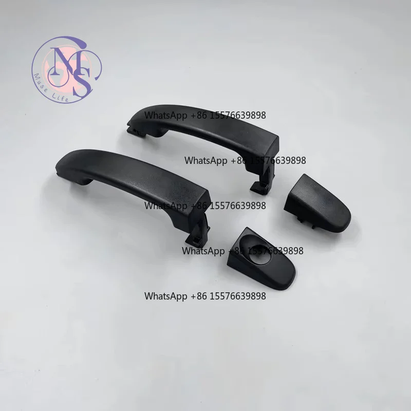 Textured Black Outer Door Handle, Auto Exterior Replacement Spare Part