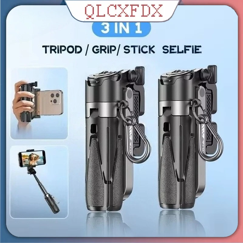 عصا سيلفي صغيرة مزودة بتقنية البلوتوث وحامل ثلاثي القوائم للتصوير الفوتوغرافي ومثبت يدوي للرماية وحامل محمول للسفر متعدد الوظائف #1