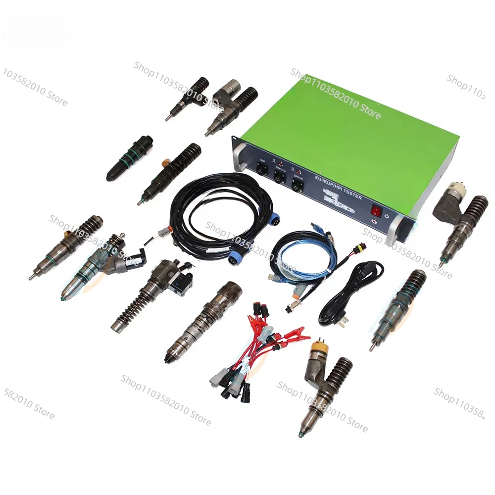 Auto Repair EUI/EUP HPI Injector And Cam Box TU-C With Full Adapters Gear Scale Injector Pump Unit Diesel Tester Cambox