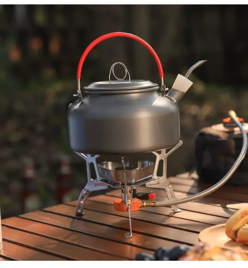 Outdoor Gas Stove Burner Mini split camping gas stove portable picnic flat gas electronic ignition stove