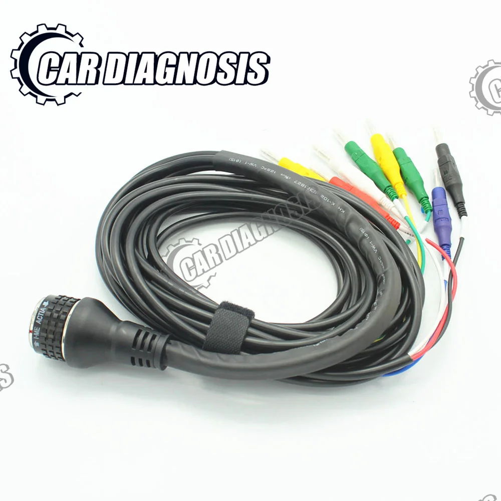 MB Star C4 8 Pin Diagnostic Cable SD Connect Multiplexer 55Pin Connector to 8 Pin Testing Cable for C4 Compact Diagnosis Scanner