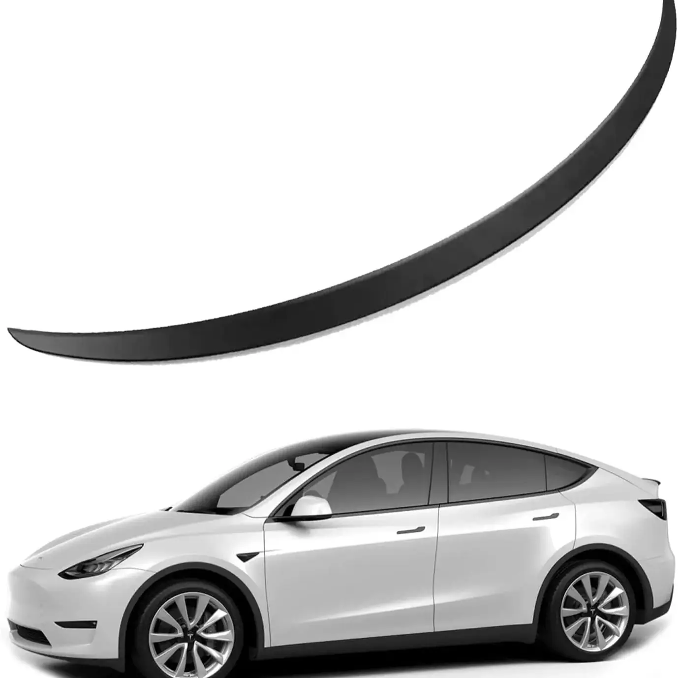 Spoiler posteriore Ala Aileron per Tesla Model Y 2019 2020 2021 2022 2023 2024 Accessori OEM Prestazioni Labbro bagagliaio posteriore