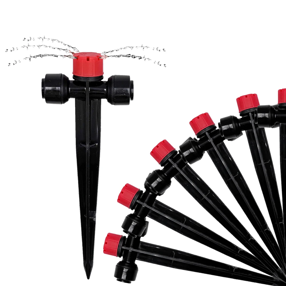 Push-to-Fit Drip Irrigation Emitters for 1/4
