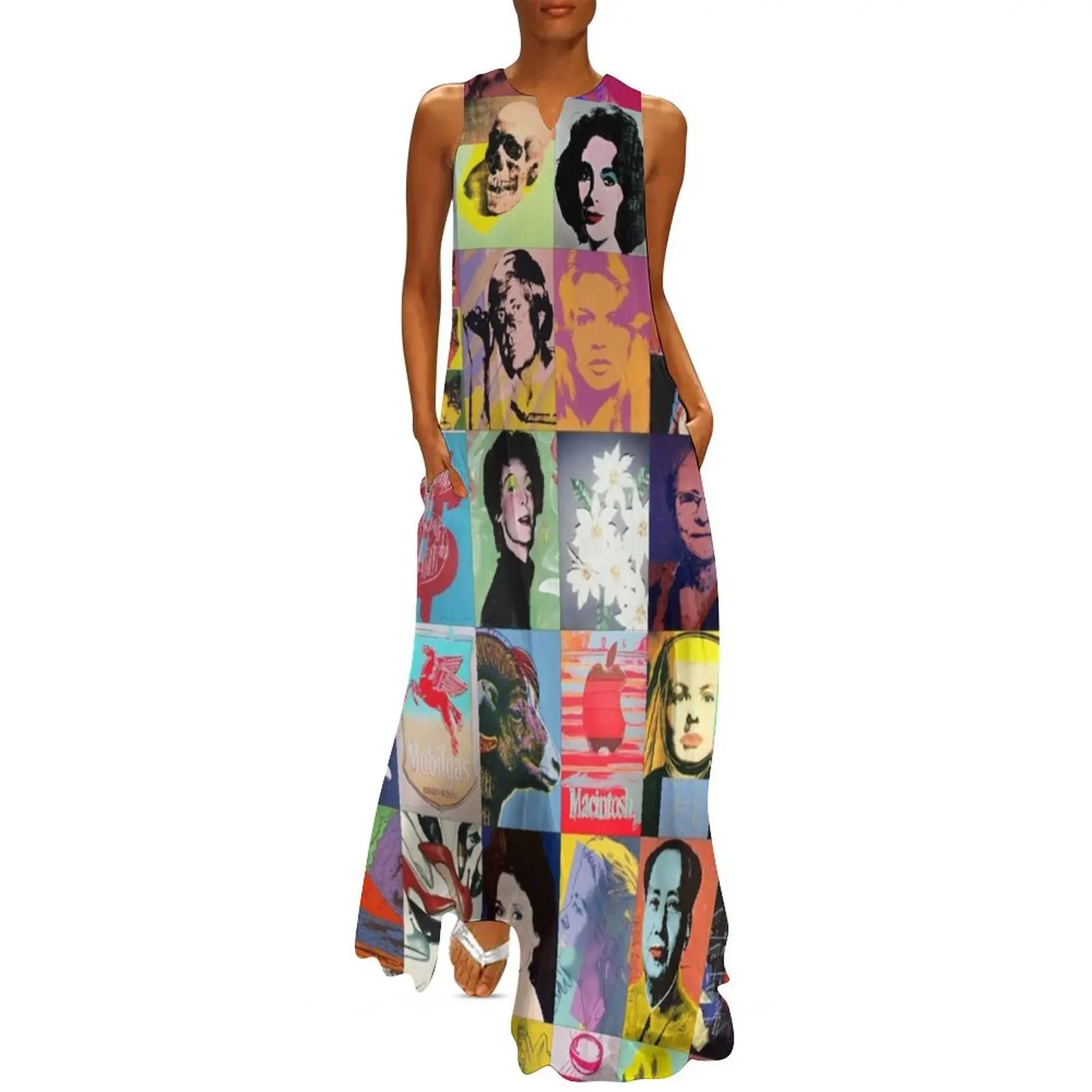 

Andy Warhol Long Dress elegant party dresses for women 2025 dress women summer Evening gown summer women's suit Dress