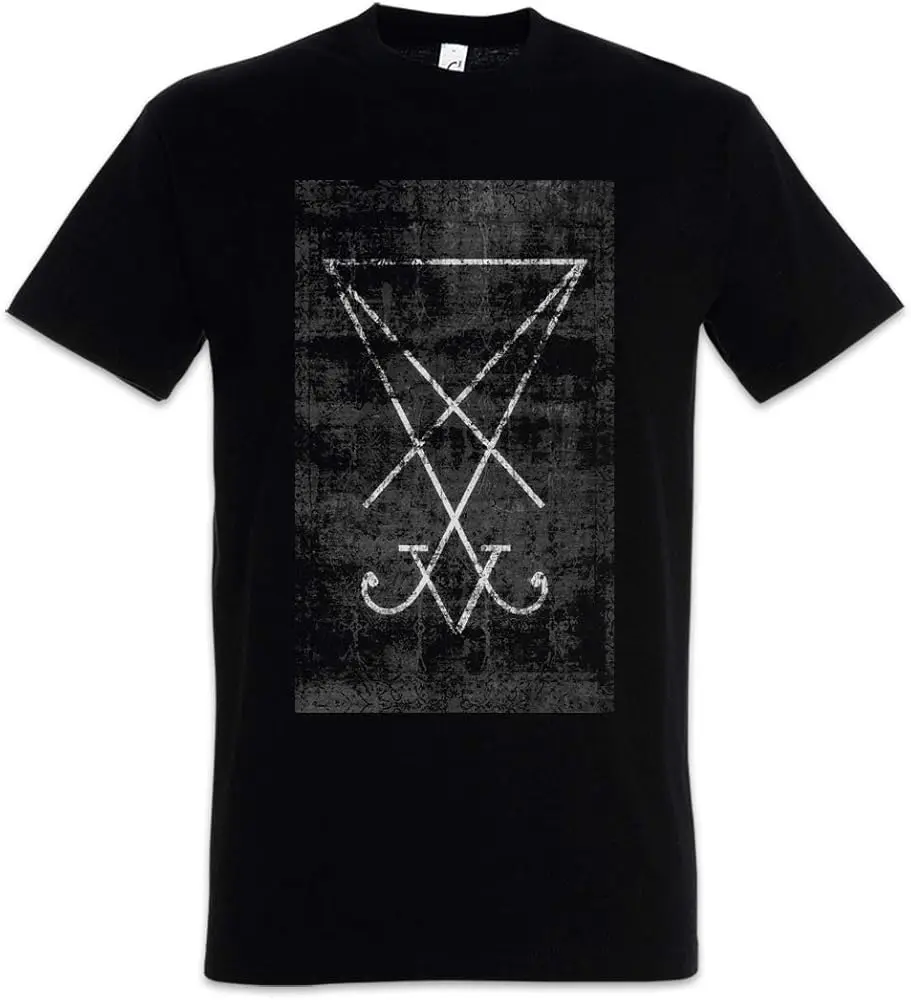 Tarot Sigil of Lucifer Men T-Shirt for Men Women Summer Tees Cotton Luxury brand vintage oversized