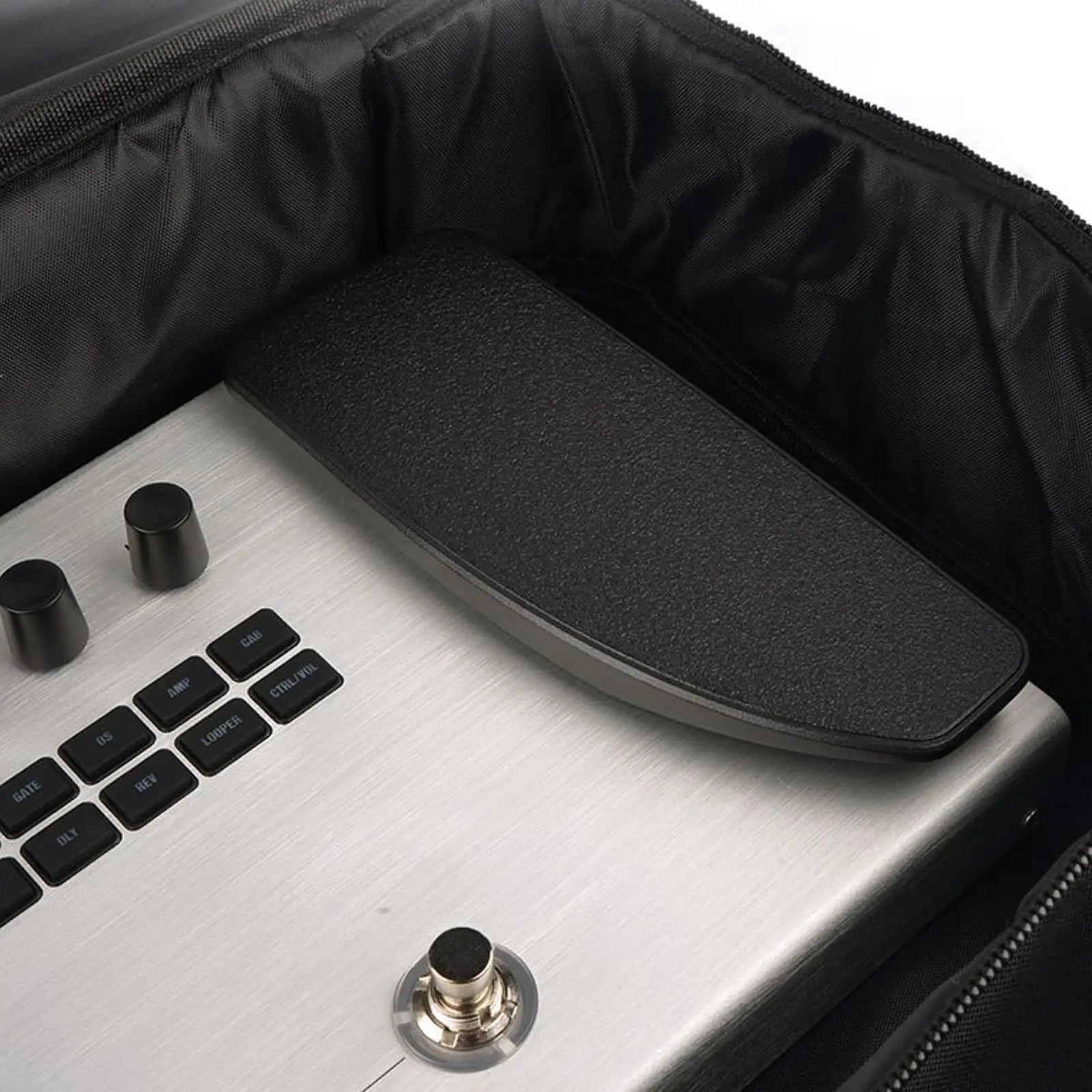 Guitar Effects Pedal Board Carry Bag Durable Oxford Cloth Multifunctional Holder for Power Cables and Adapters