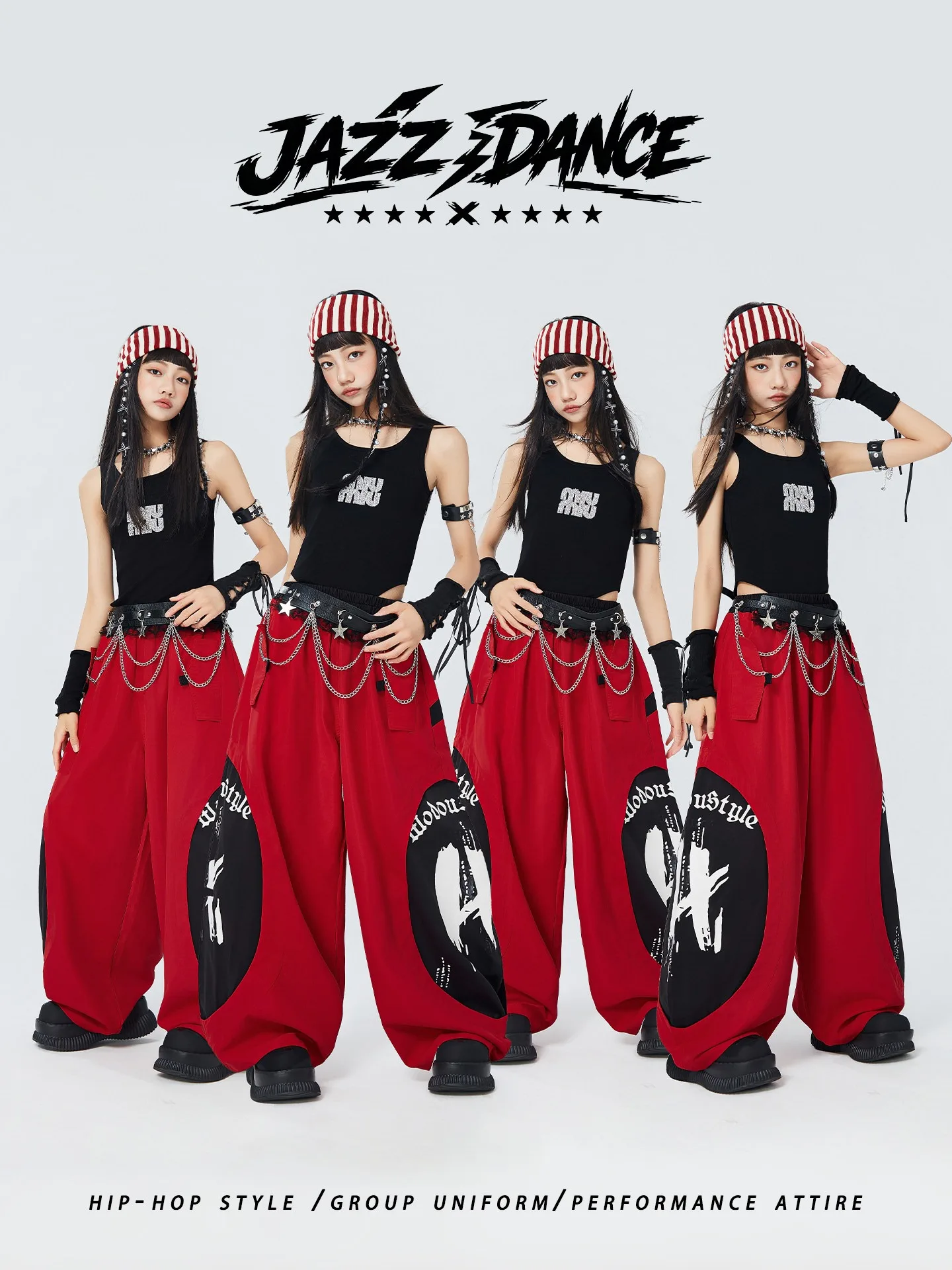 vetements-de-danse-hip-hop-jazz-pour-filles-gilet-noir-pantalon-noir-tenues-d'entrainement-hip-hop-pour-enfants-y2k-kpop-street-wear-fashion-bl19760