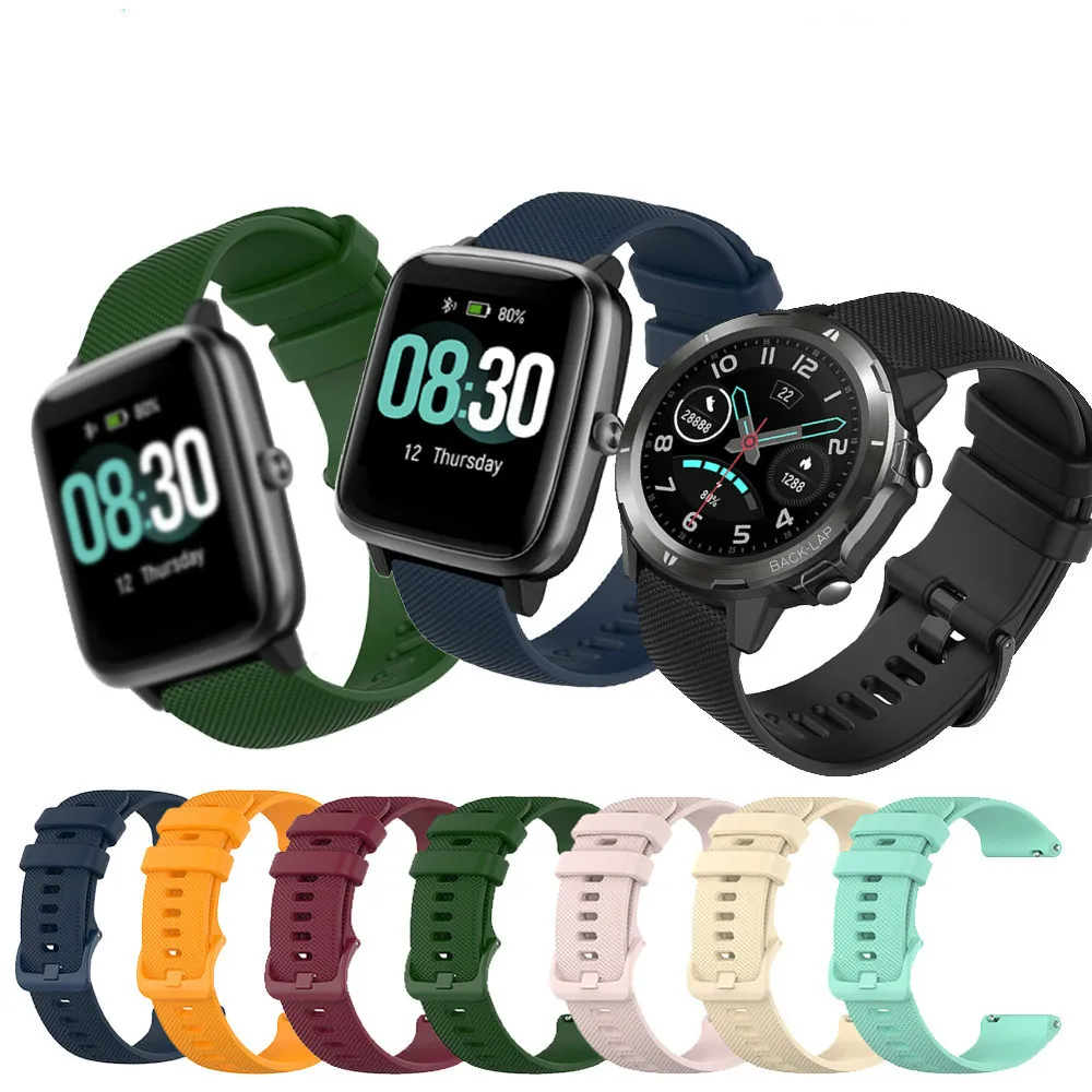 Cinturino da polso per Umidigi Ufit accessori per orologi cinturino di ricambio per Umidigi Uwatch3 Uwatch Gt braccialetto in Silicone con cinturino