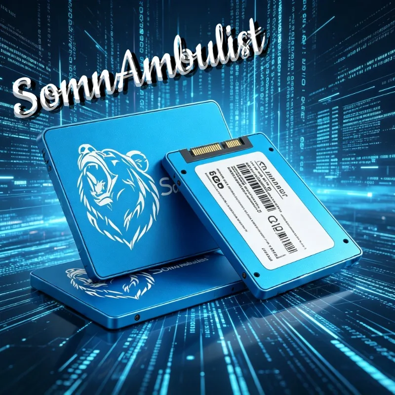 

SATA III Internal SomnAmbulist Multi Capacity Solid State Drive Budget Friendly SSD For Old Desktop Laptop Speed Renew Upgrade