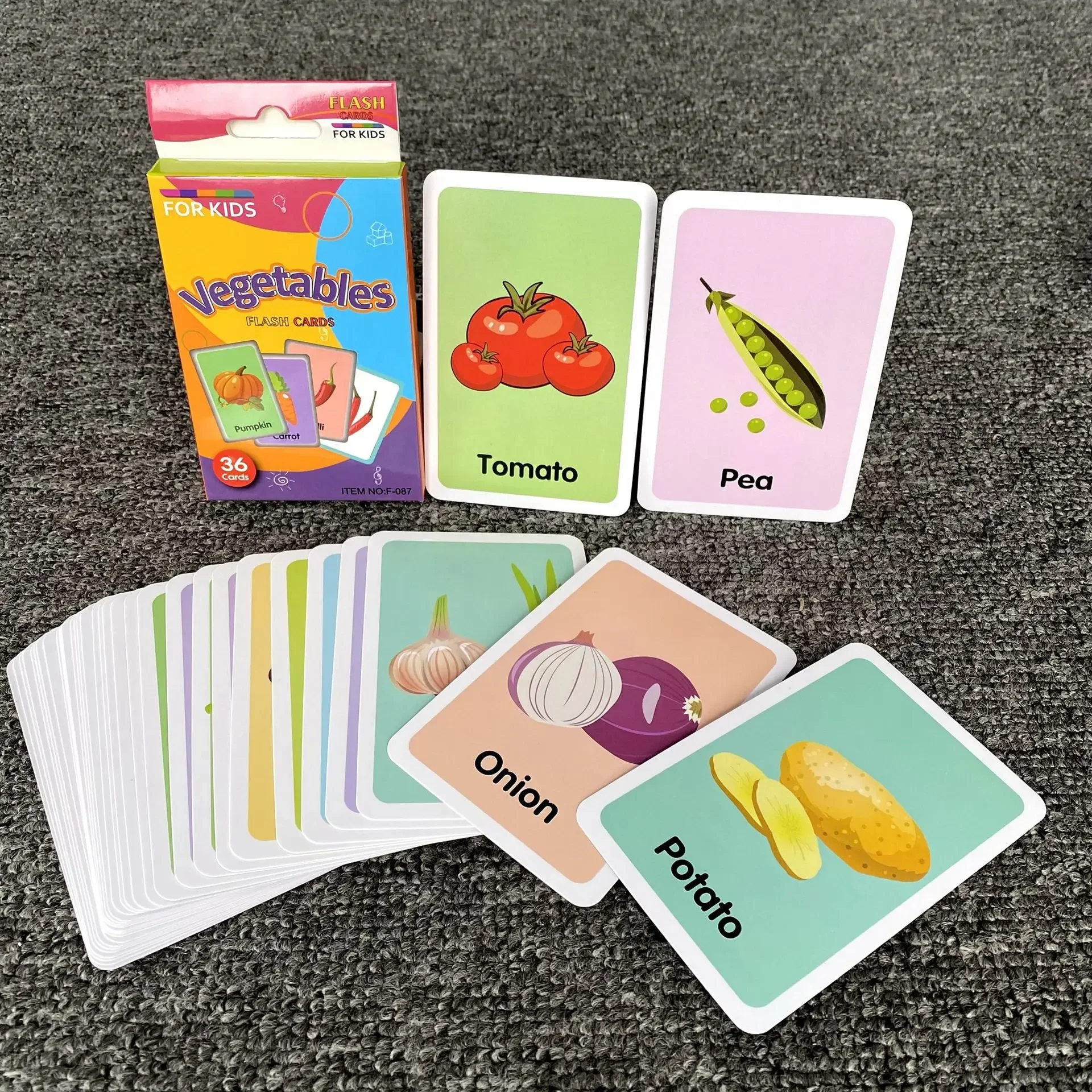 

Enhance Early English Learning with Montessori Cognitive Flash Cards Perfect Memory Toy Children's English Reading Card Book