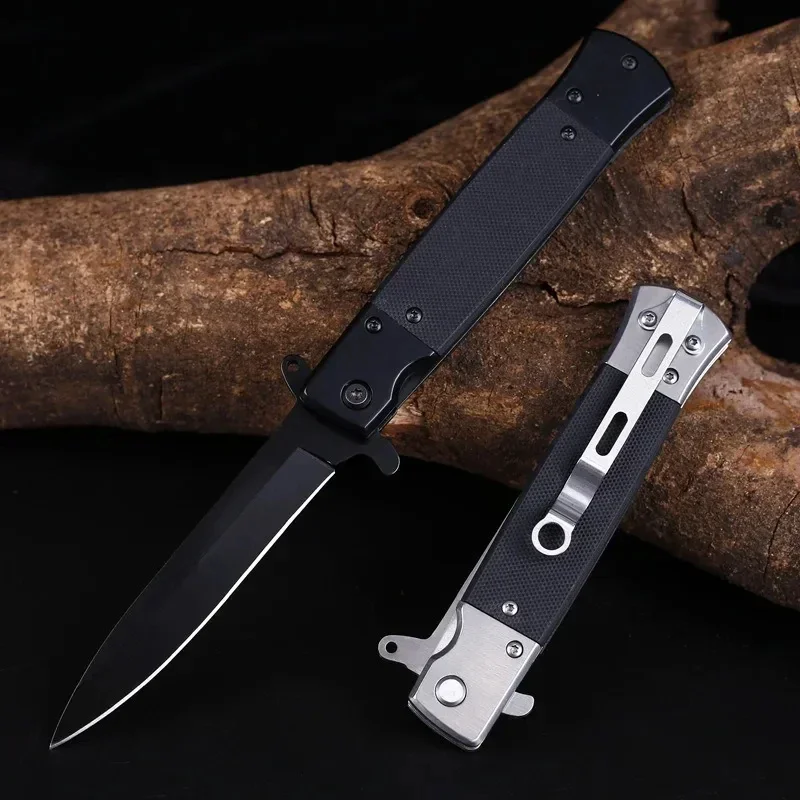 

Outdoor multi-tool high hardness folding knife portable mini pocket knife edc self-defense survival camping barbecue knife