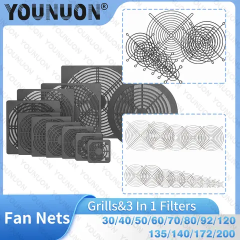 8 best sales 80 मिमी फैन ग्रिल - №5