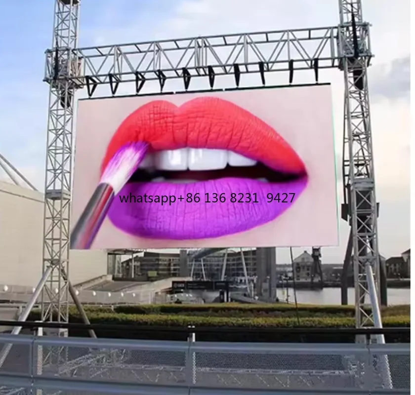 في الهواء الطلق عالية الأداء P2.976 تأجير شاشة عرض جدار الفيديو عالية الدقة المرحلة كومة شاشة Led لحفل مهرجان الموسيقى