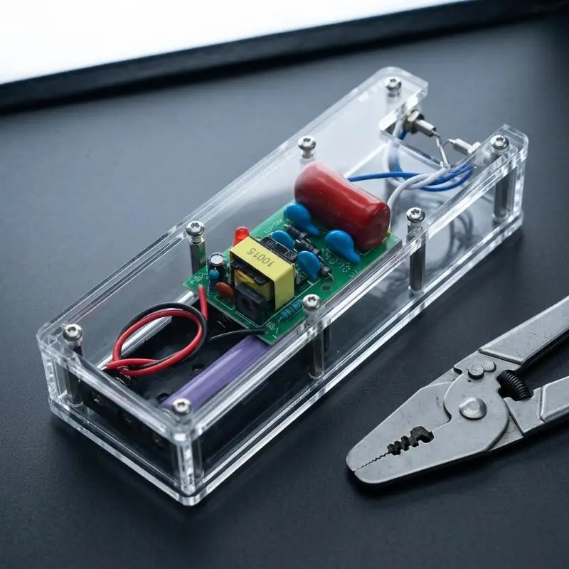 High Voltage DC-DC Pulse Boost Module 3V-4.2V 3.7V to 1500V-2000V 1800V 1Pcs for Small Electronic Equipment Assembly