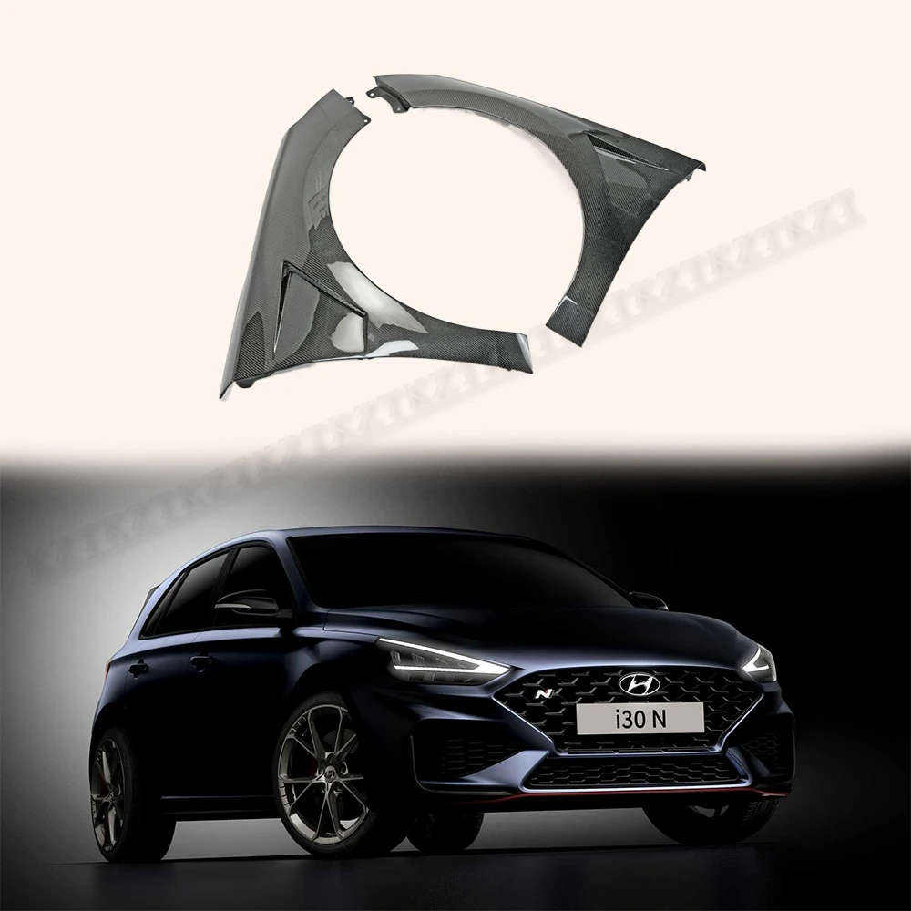 

Переднее крыло типа Epa S для Hyundai I30N Pd18-21 с предварительной лицом (наполните также подходит для Elantra Gt Hatch Us Model), углеродное волокно