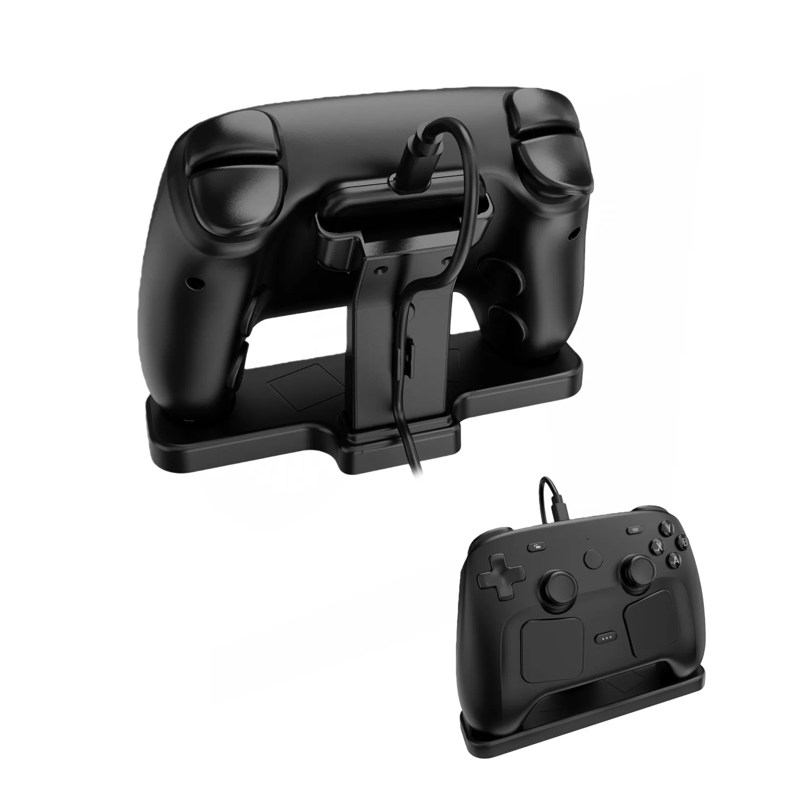 Image of Neuer Desktop-Ständer Kompatibel mit Steam Controller 2 Ladestation Rutschfester Gamepad-Halter Zubehör für Steam-Controller