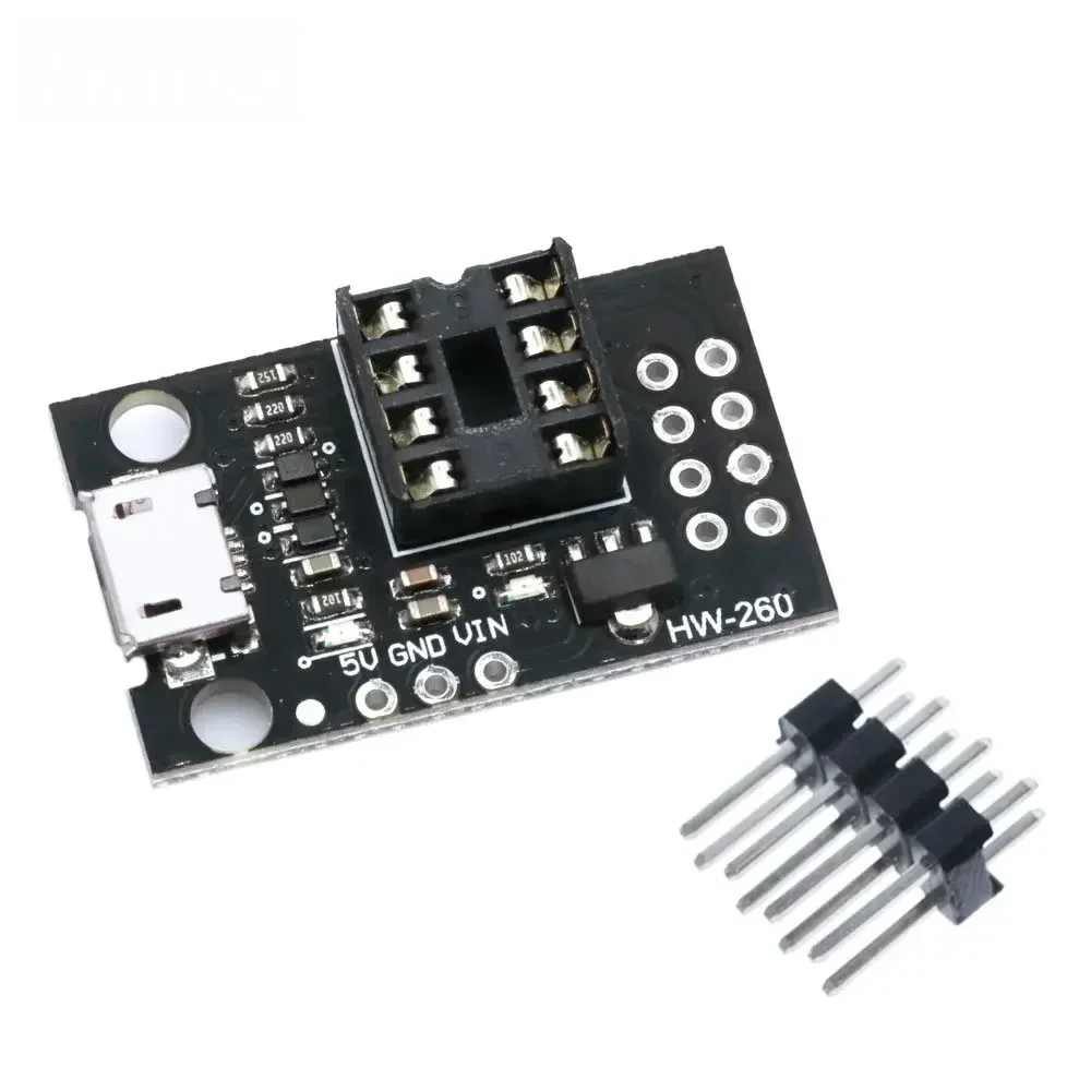 ATtiny Programming Development Board - Plug & Play Module for ATtiny13/25/45/85 with Micro USB