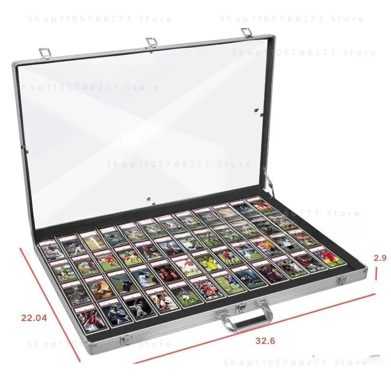 Aluminum Display Cabinet Card Brick Rating Card Brick Collection Display Frame Display Stand