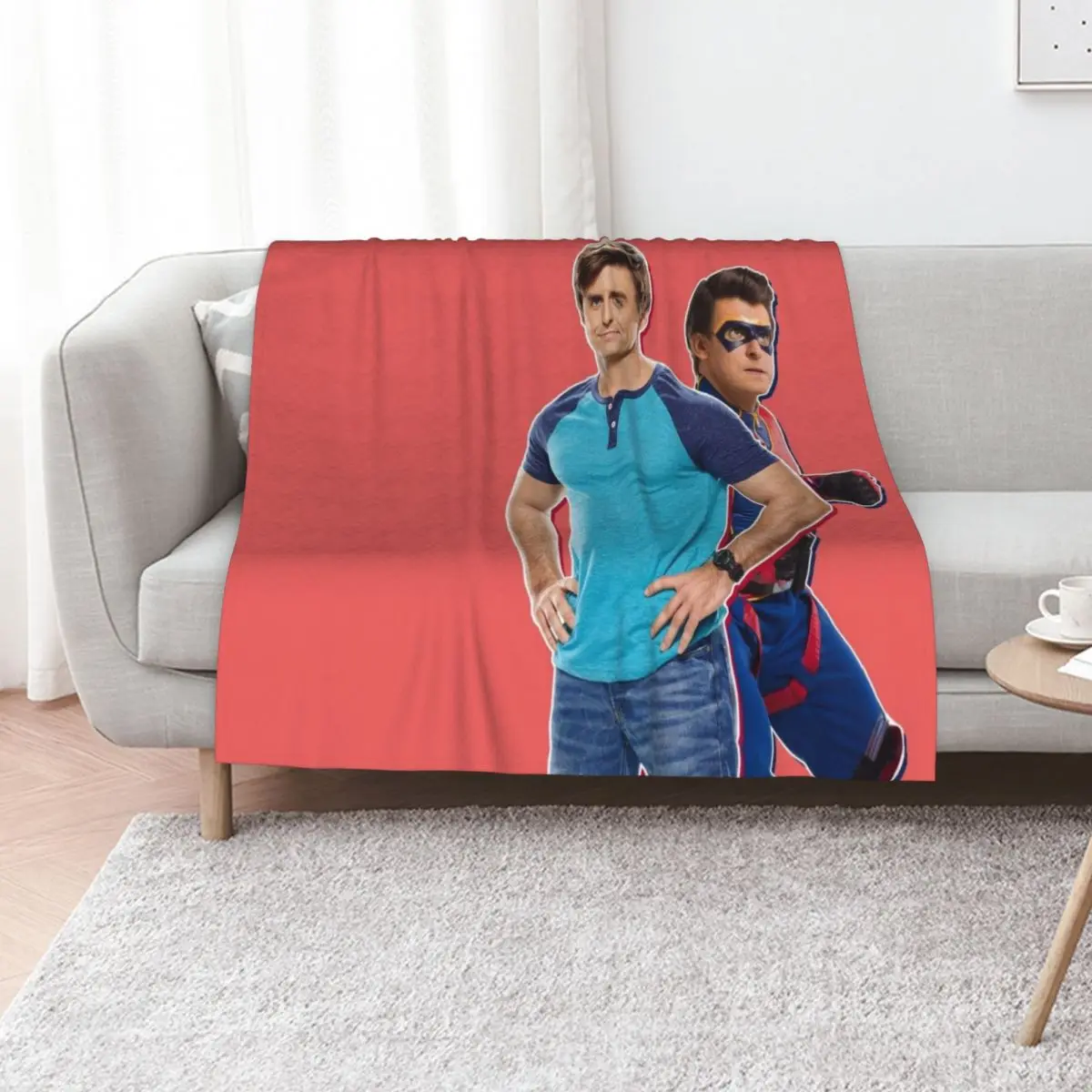 The Secret Behind The Mask - Ray Throw Blanket Sofas Hairys Retros Blankets For Baby Beautifuls Luxury Thicken Blankets