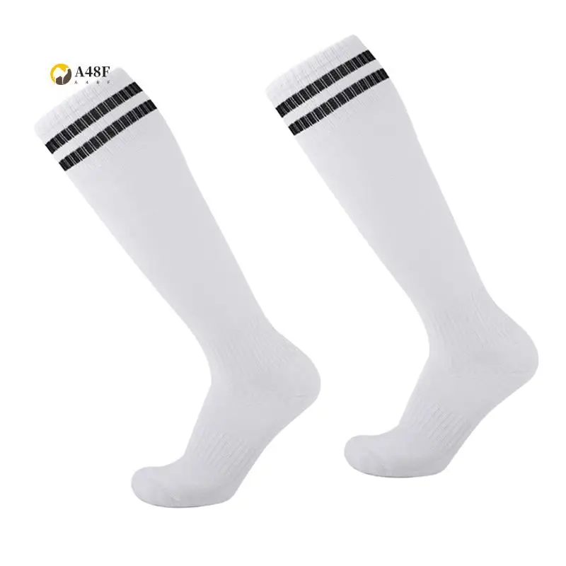 

A48F-1 пара противоскользящих спортивных носков для мужчин, чулки, тренировочные носки для футбола