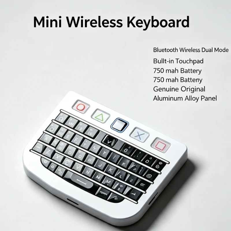 Mini Blackberry P9981/q10 Keyboard With Trackpad Bluetooth Usb Dual Mode Dpi Ten Speed Adjustment All Keys Have No Conflicts