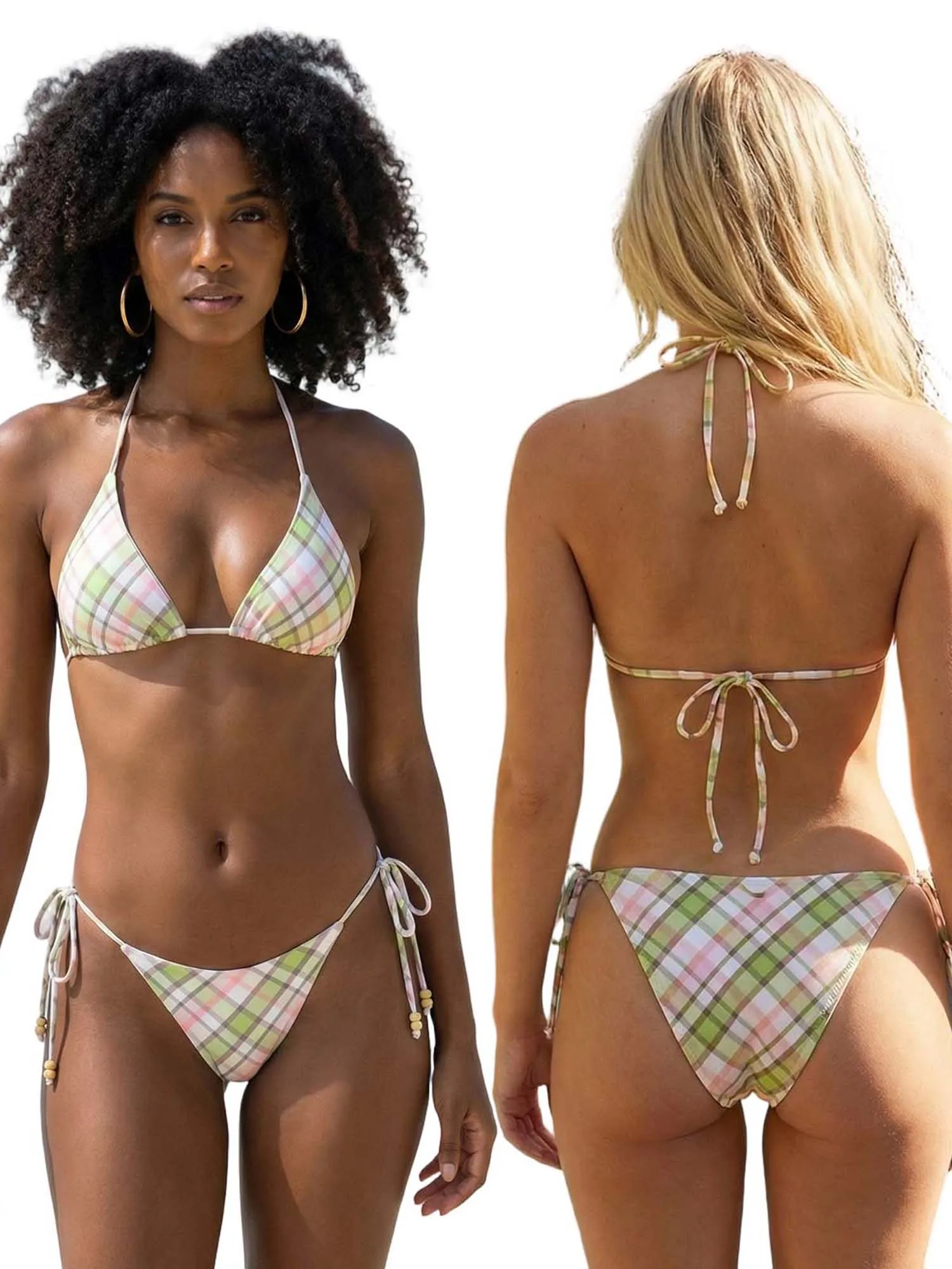 

Женский комплект бикини с цветочным принтом и рюшами, с открытыми плечами и трусиками с высокой талией, купальник из 2 предметов для летней пляжной вечеринки