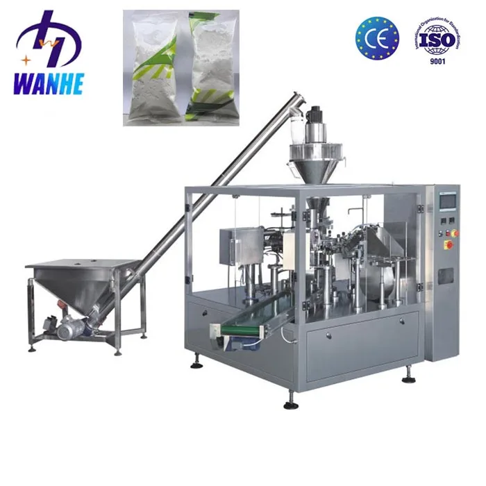 Wanhe Multi-Function Stand Up Pouch Powder Spices Filling and Sealing packaging Machine