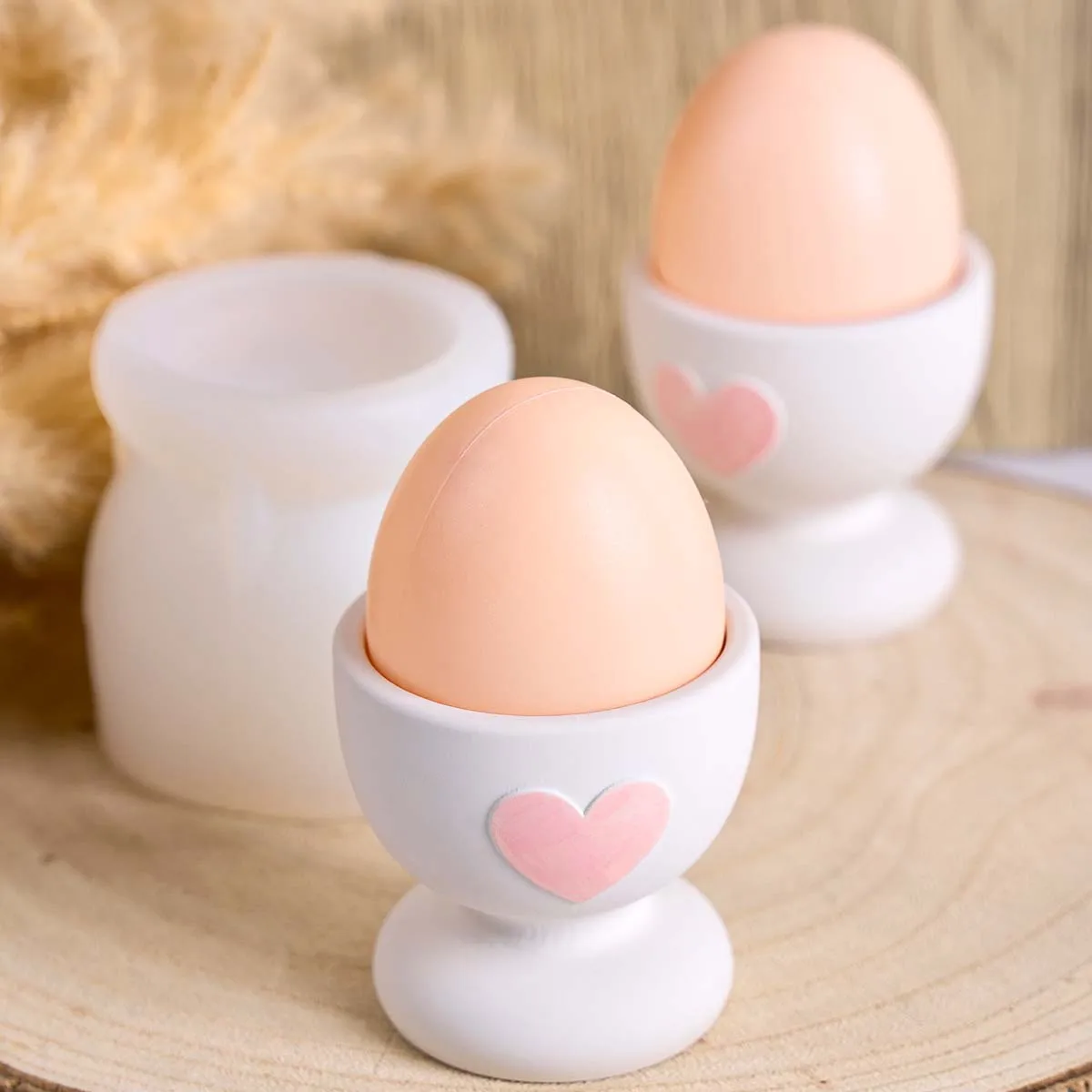 

Лоток для яиц с узором «любовь», силиконовая форма, сделай сам, пасхальные украшения, держатель для яиц, ремесло, гипсовая смола, чашка для свечей, подсвечник, глиняные формы