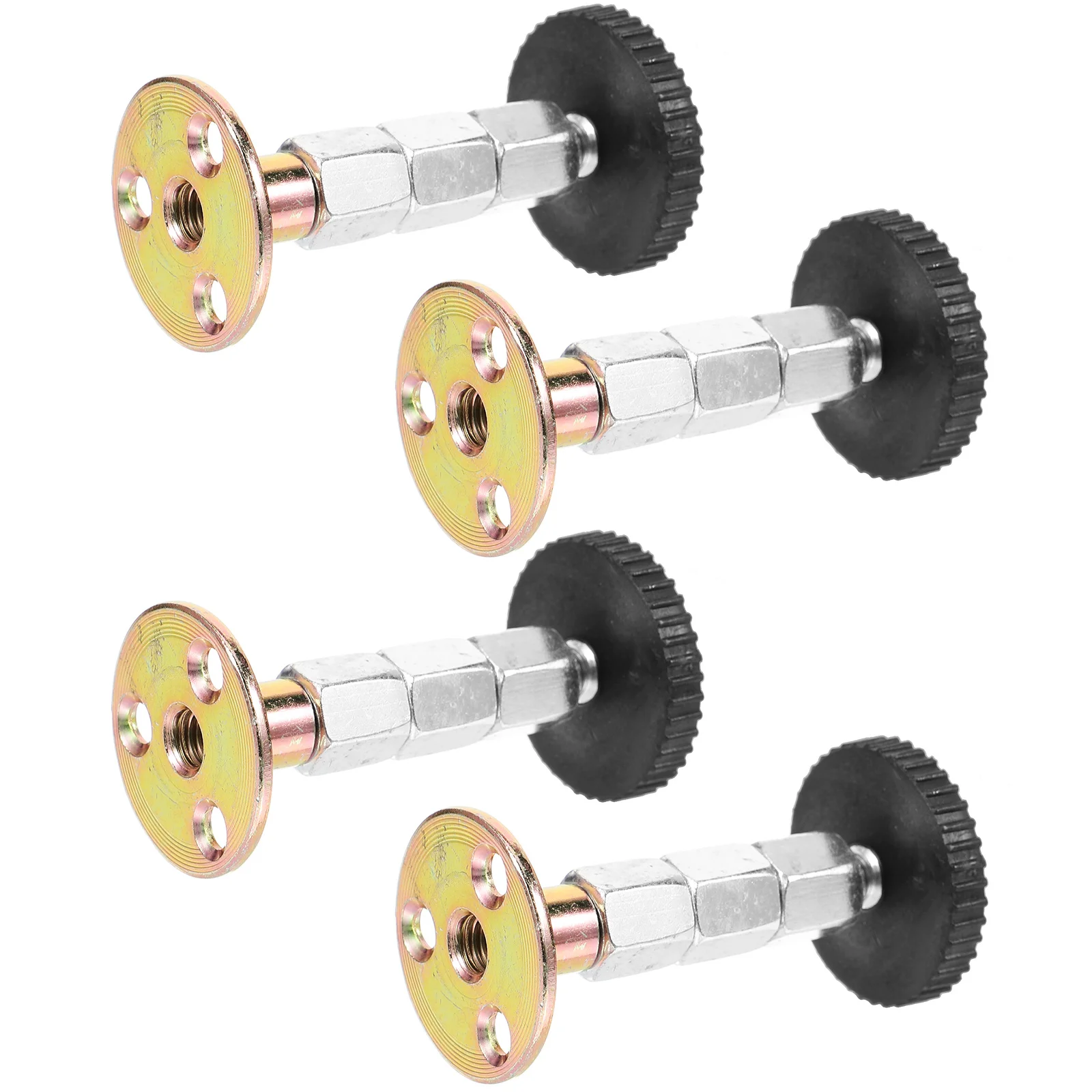 4Pcs Penahan Kepala Ranjang yang Dapat Disesuaikan, Braket Anti Goyang Peredam Suara, Penyangga Dinding, Penahan Kepala Ranjang yang Stabil untuk Tidur Nyenyak di Dinding