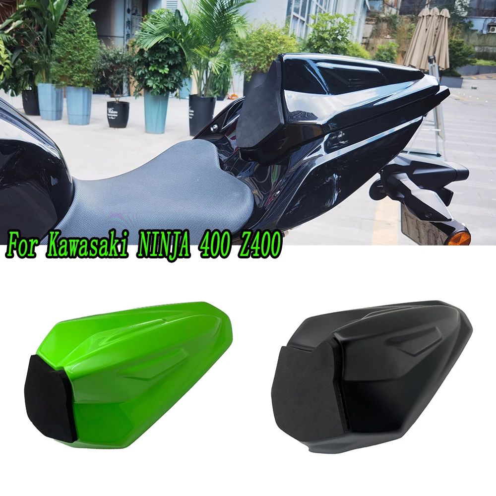 Nuevo para Kawasaki Ninja400 NINJA 400 Z400 Z400 2018-2025 2022 2021 2020 Funda de asiento trasero de motocicleta para pasajero, carenado de cola