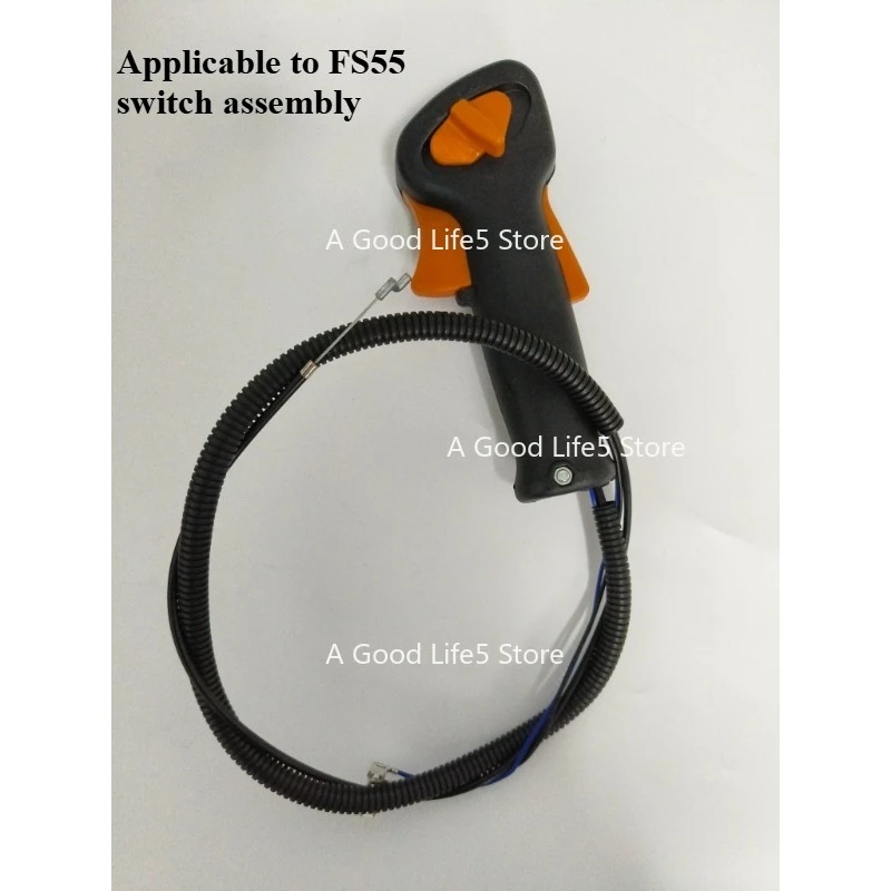 

Applicable To FS120 235 230 55 Flameout Switch Assembly, Throttle Cable for Steele, Lawn Mower Handle